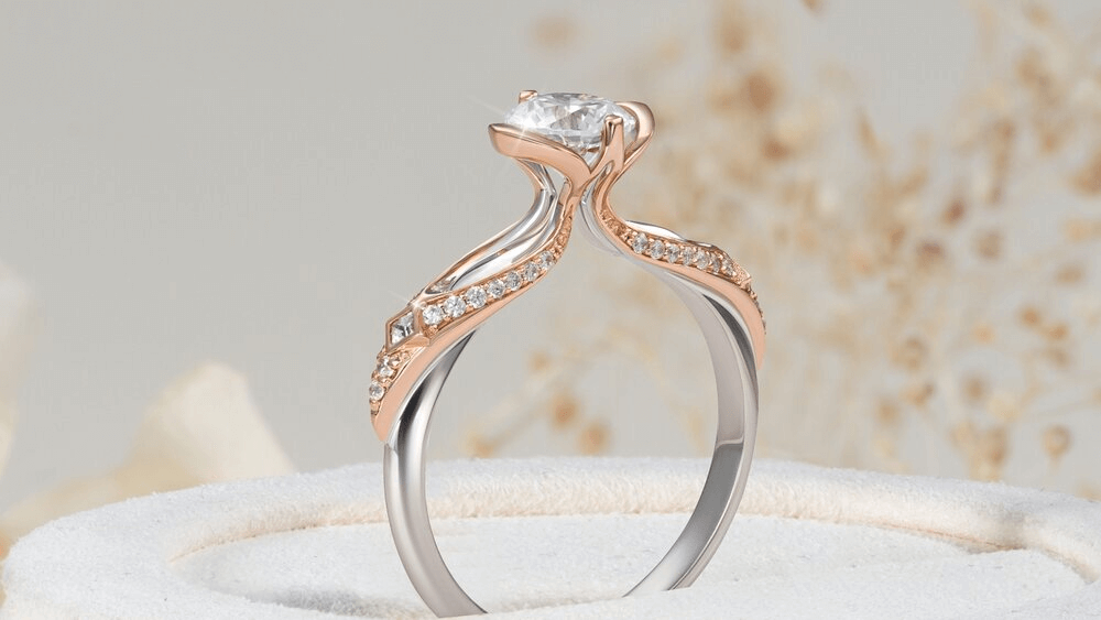 Two-Tone Rings for Women