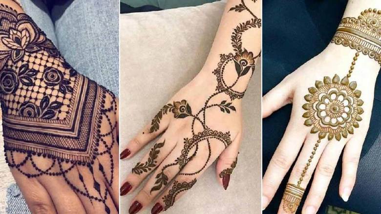 Floral Chain Mehndi