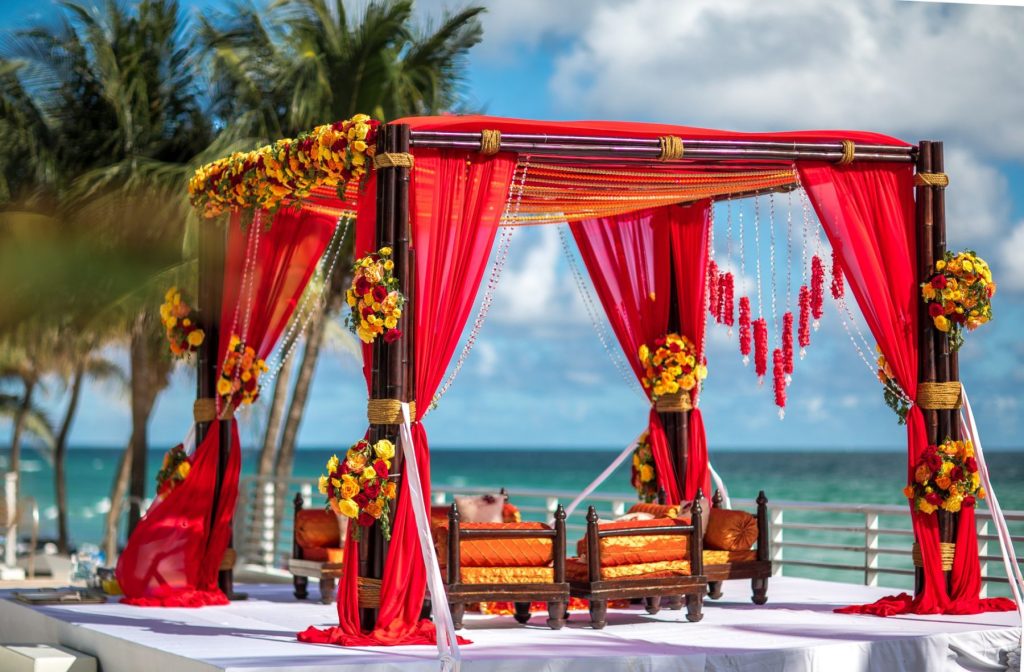 Modern Minimalist Mandap