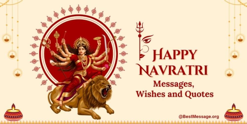 Shubh Navratri Wishes in Hindi, English & Sanskrit