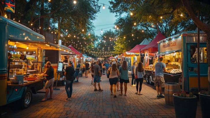 Enjoy a Nighttime Food Walk