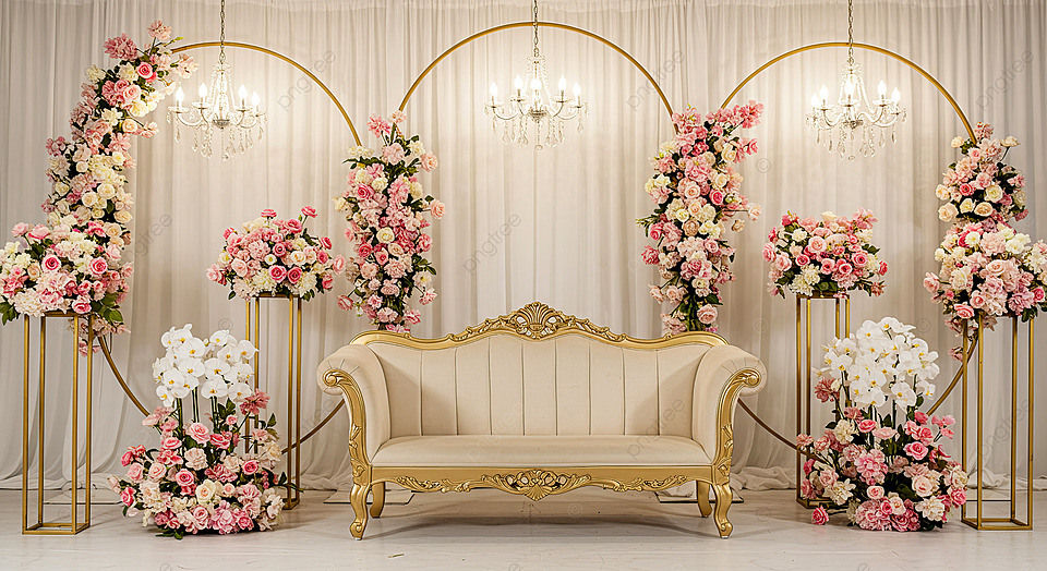 Simple & Stylish Wedding Stage Decoration Ideas