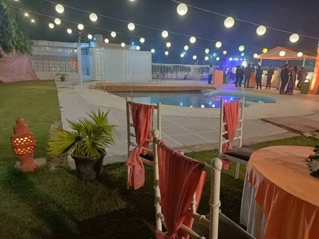Rigveda Farms lawn