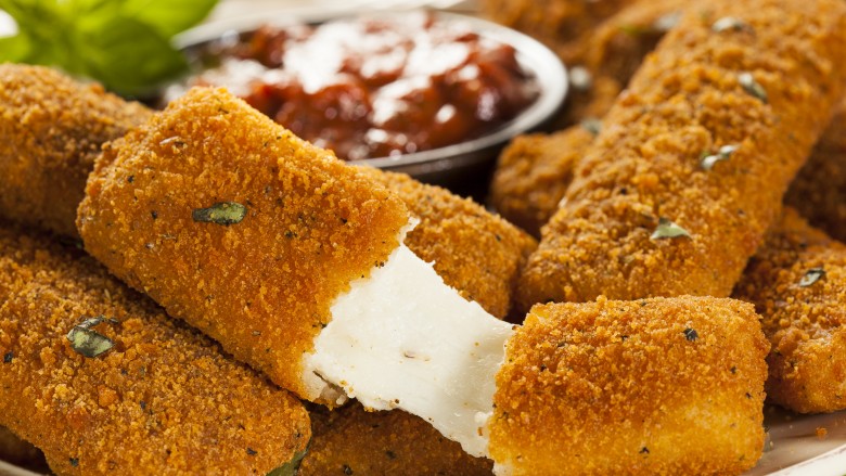 the mozzarella stick cheese