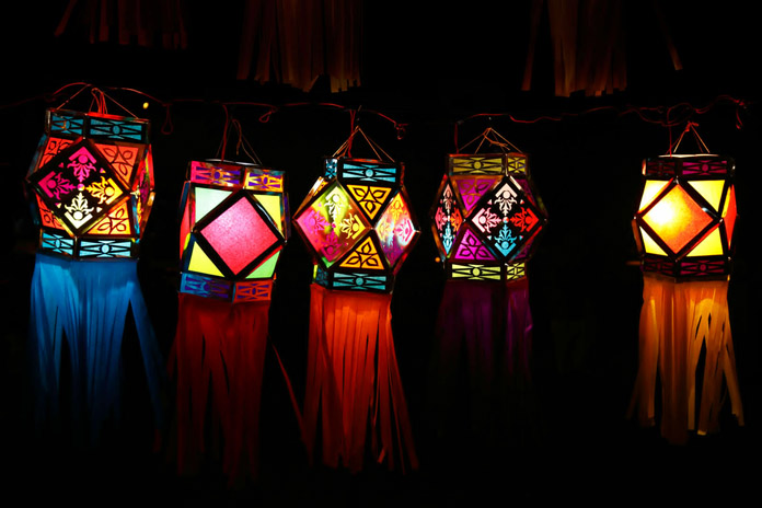 DIY Paper & Fabric Lanterns