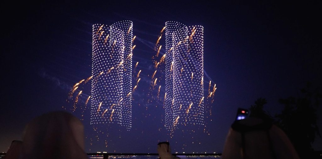 Drone Shows & Cold Pyro entries