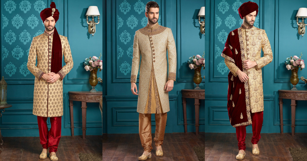 High Neck Sherwani